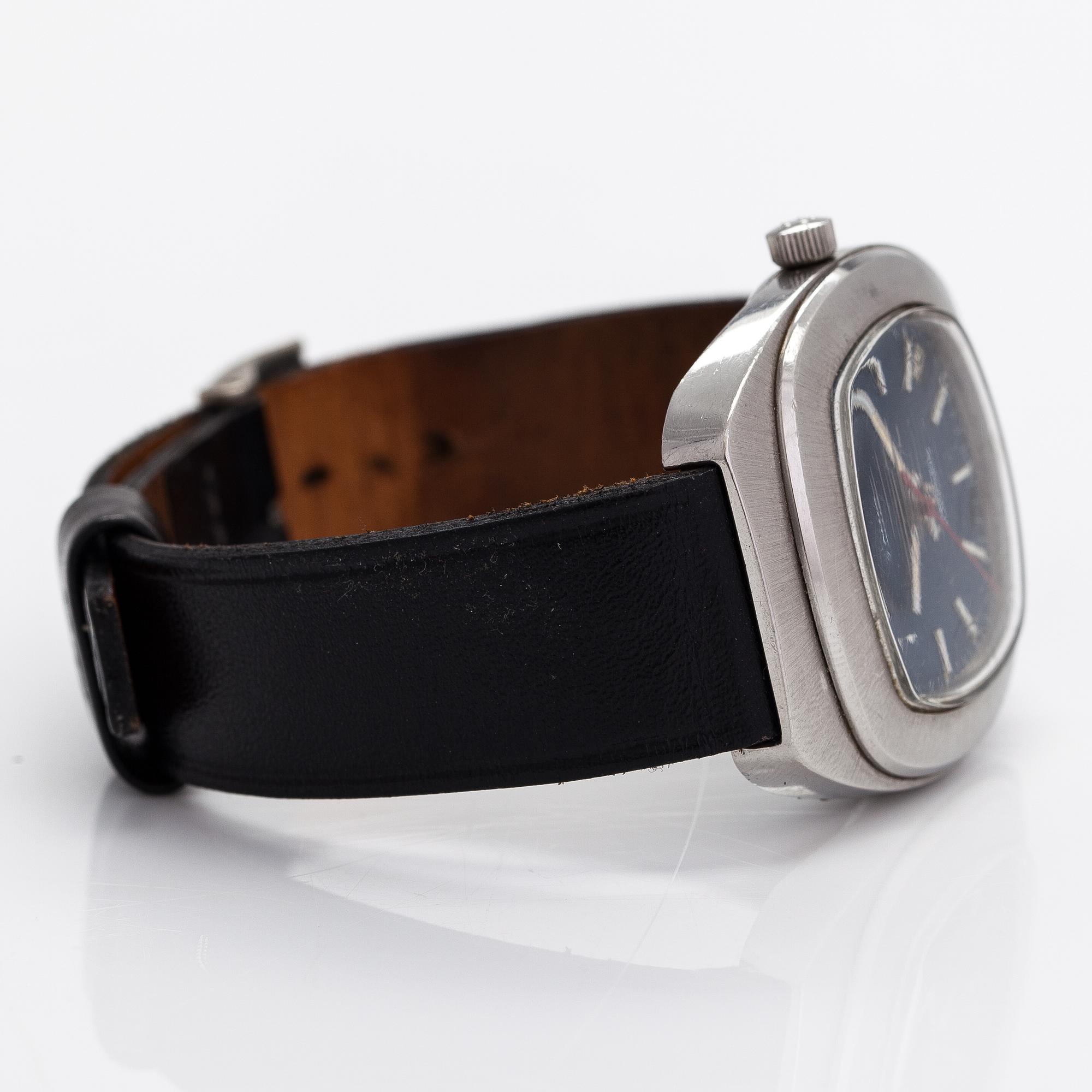 Eterna Sonic, electronic, wristwatch, 35 mm.