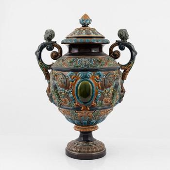 Lockurna, Majolika, Rörstrand, omkring sekelskiftet 1900.