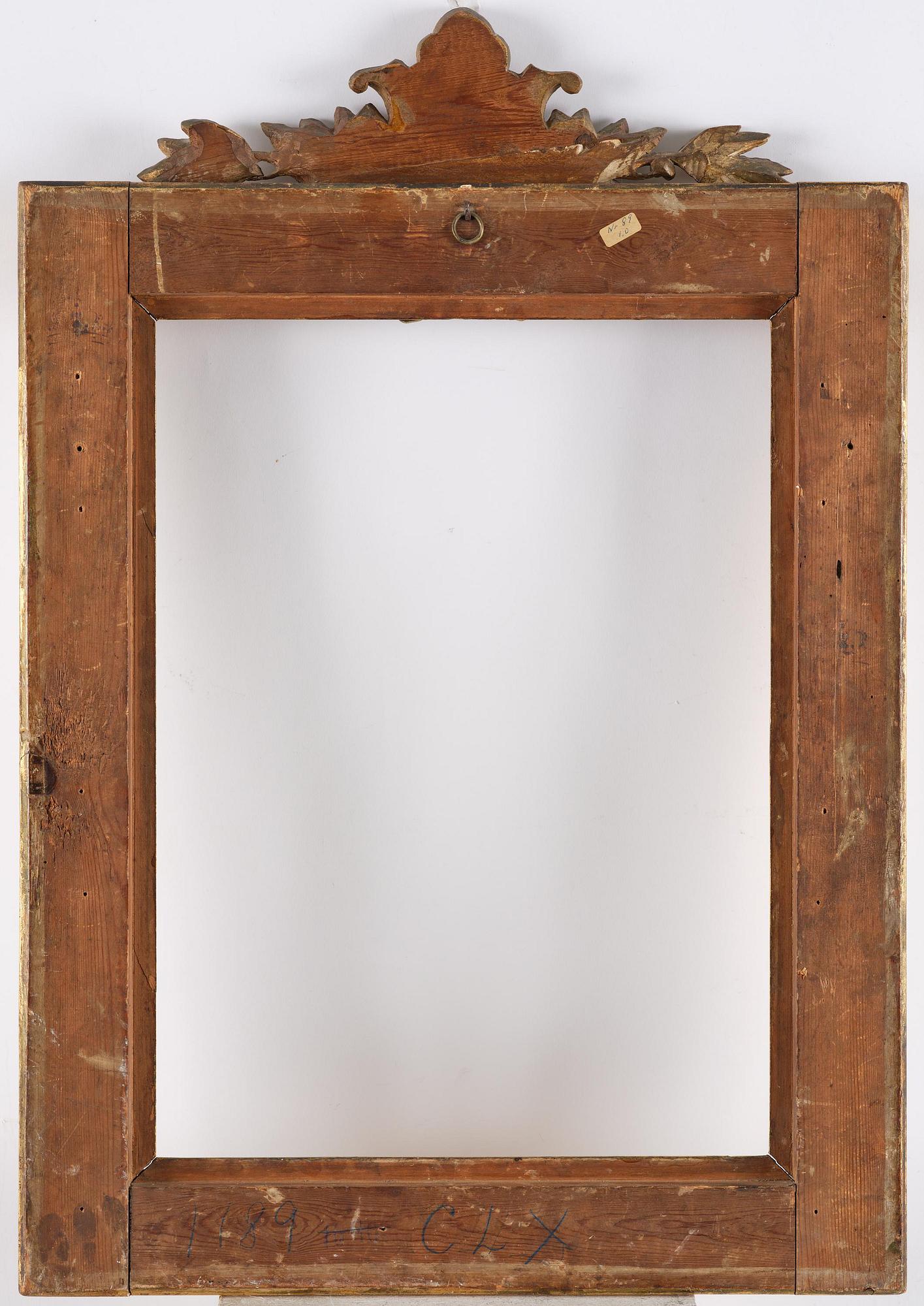 Ram, Stockholmsarbete, Pehr Ljungs art, sent 1700-tal, Gustaviansk.