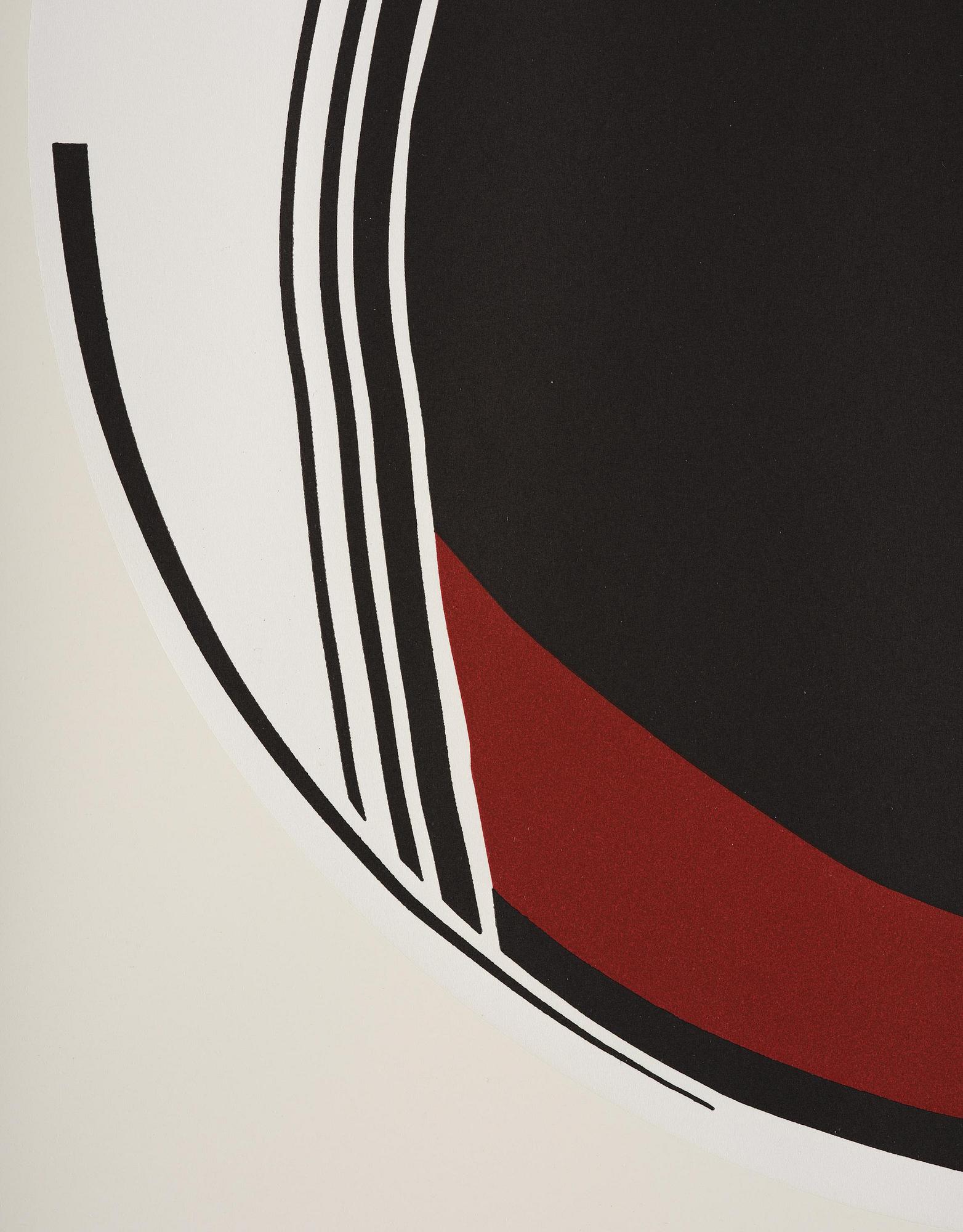 Roy Lichtenstein, "Mirror #4" from Mirror Series.