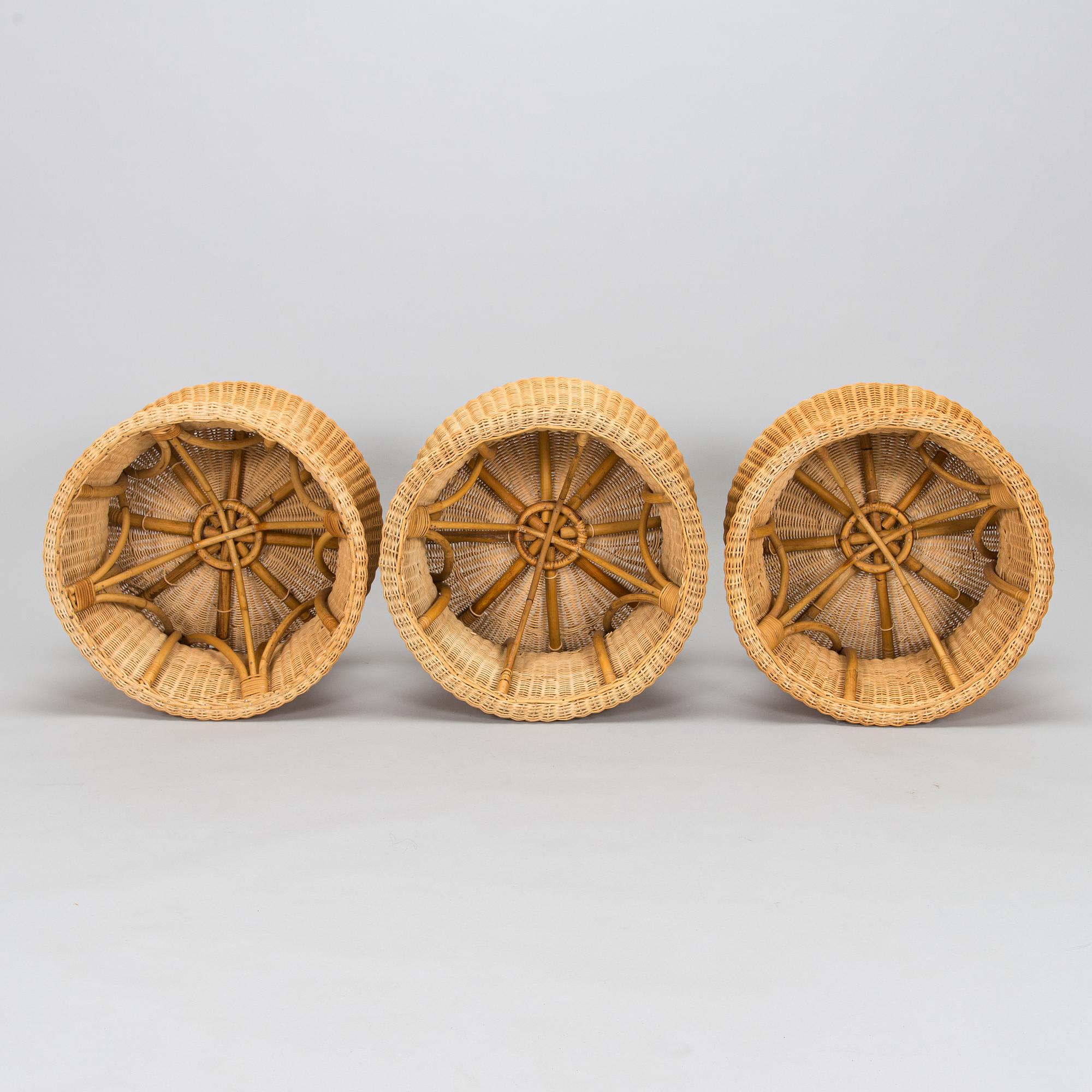 Eero Aarnio, Three stools "Story Stool" made by Sokeva.