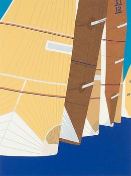 Franco Costa, silkscreen in colours, signed 70/150.