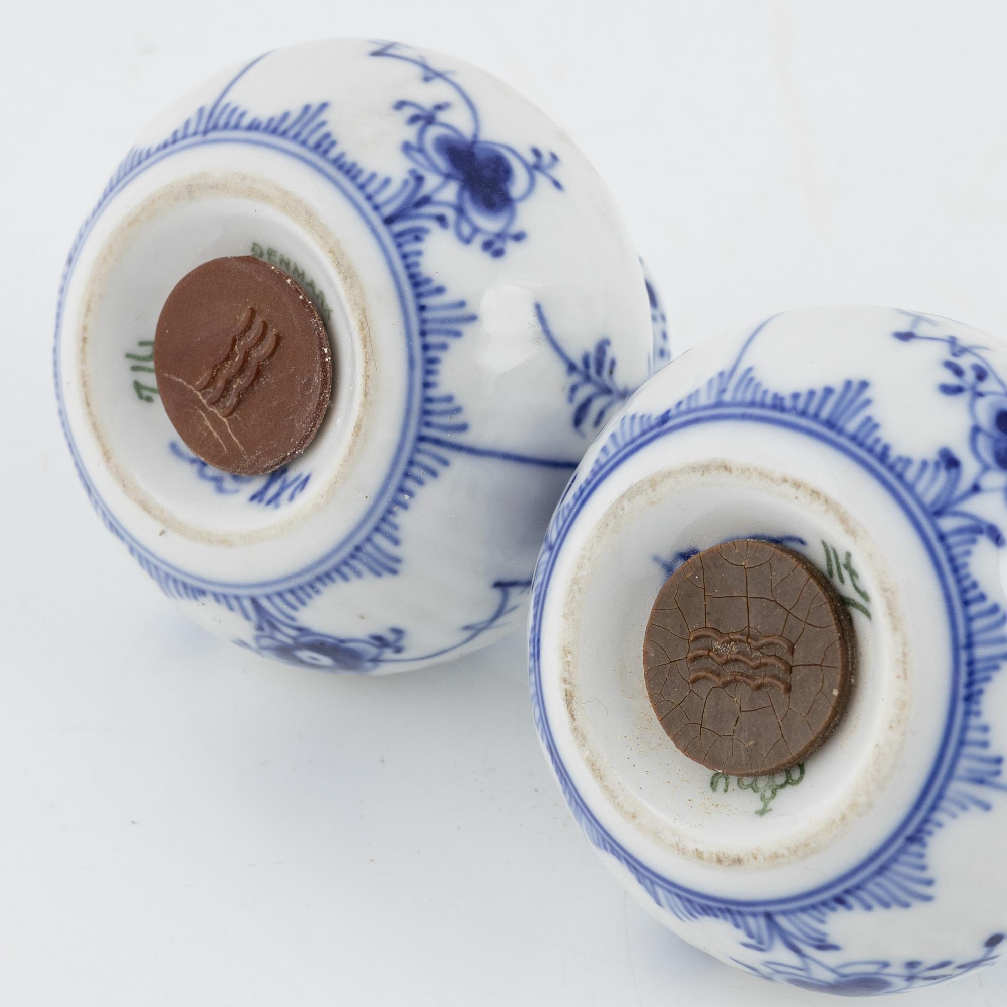 Royal Copenhagen, a 'Musselmalet' porcelain dinner service, Royal Copenhagen, Denmark.