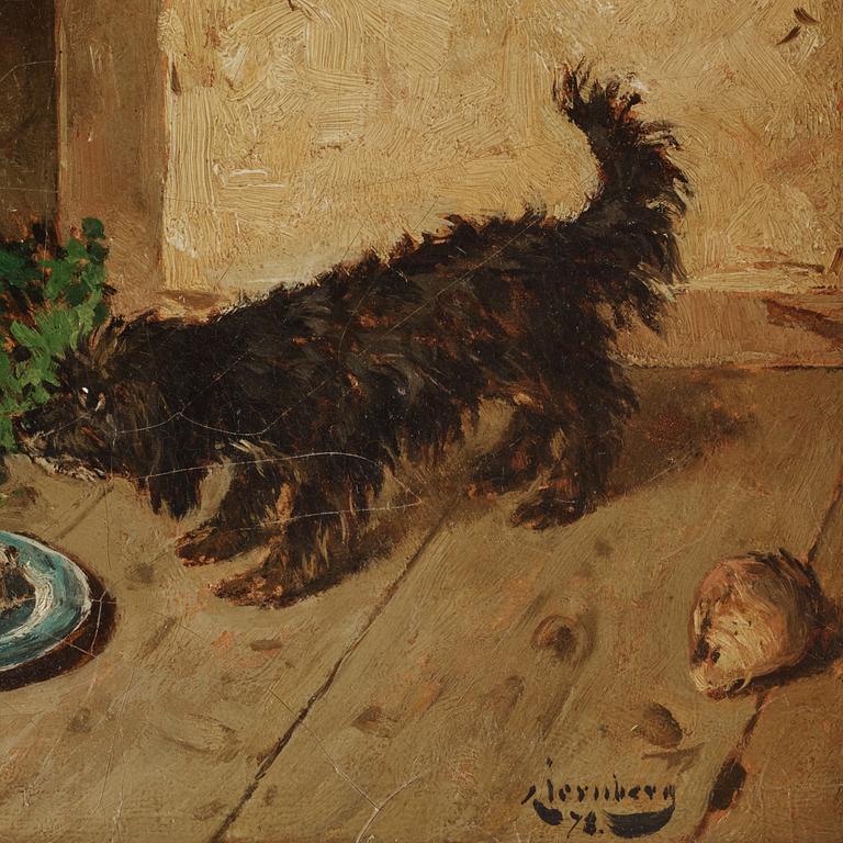 August Jernberg, Still Life with Animals.