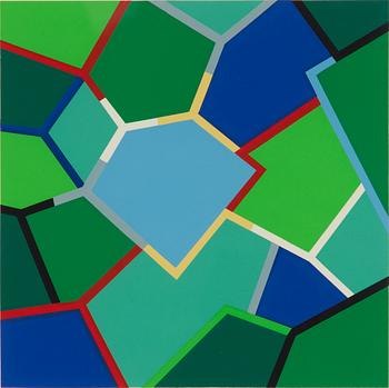 KG Nilson, silkscreen in colours, signed and individually numbered 210/300.