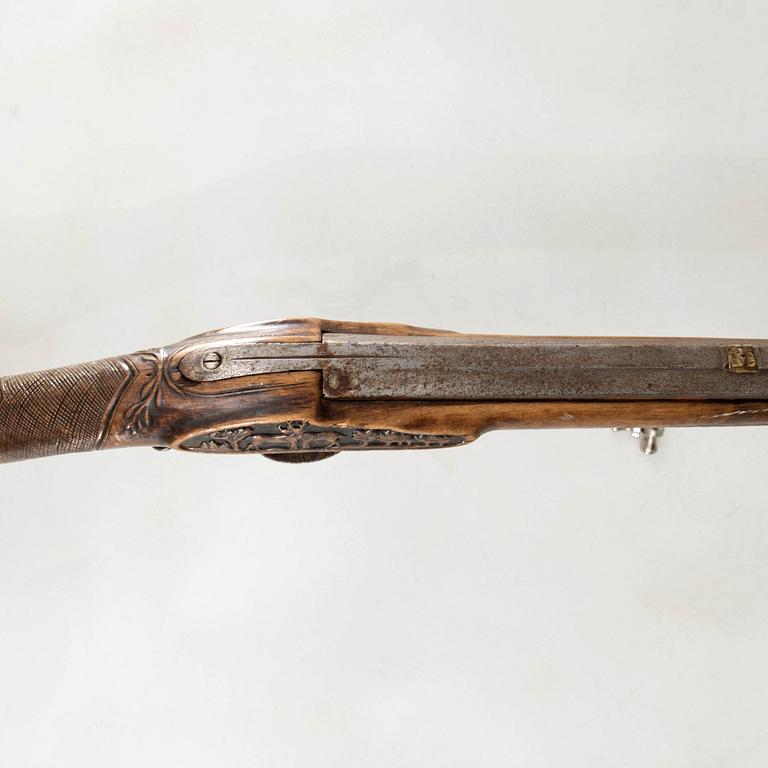 Slaglåsgevär, 1800-tal.