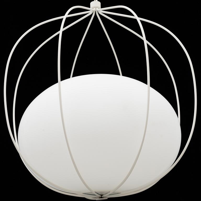 a 'Hoop' ceiling lamp by Front design for Zero.