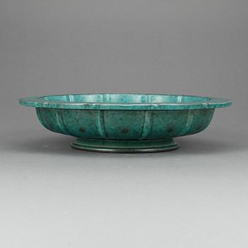SKÅL, stengods, "Argenta", Wilhelm Kåge, Gustavsberg.