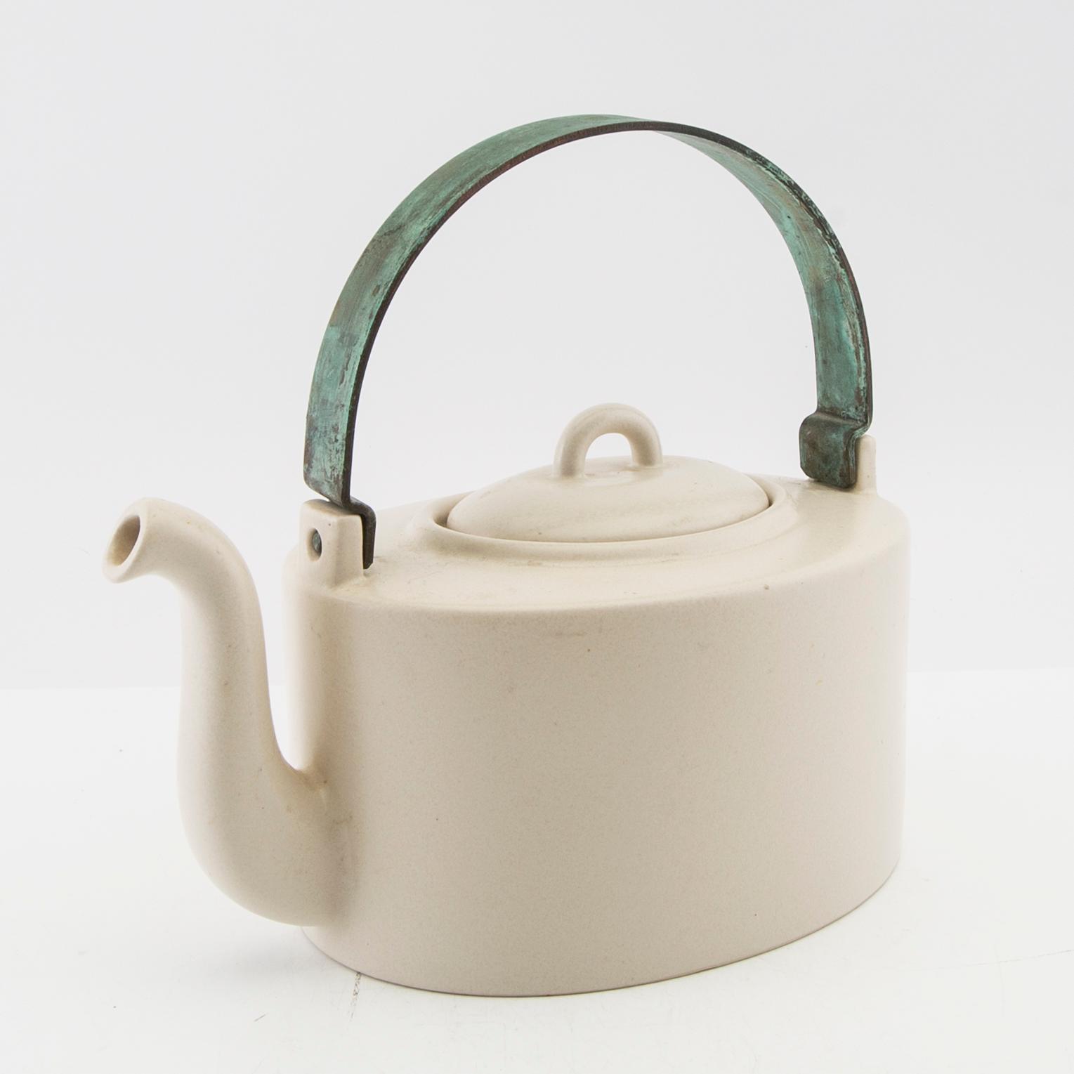 Signe Persson-Melin, teapot House Design stoneware late 20th 