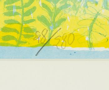 Mårten Andersson, a series of six colour lithographs, signed and numbered 28/280 and one a test print.