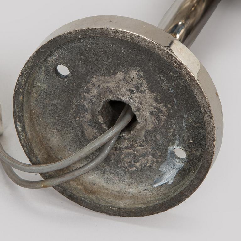 Paavo Tynell, a 1930s made to order wall light, Taito, Finland.
