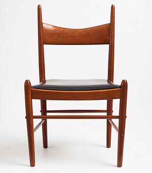 H. Vestervig Eriksen, stolar, 4 st, Brøderna Tromborg, Danmark 1950-tal.