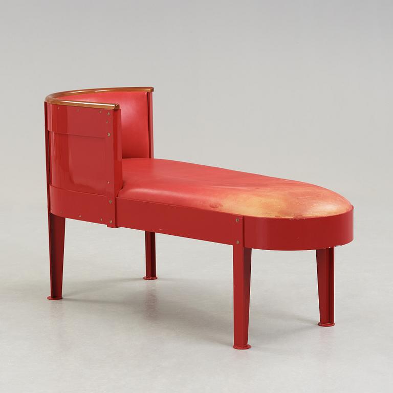 MATS THESELIUS, canapé, Källemo ca 1991, "Ferrari red".