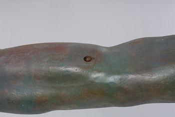 A plaster sculpture, Poseidon of Artemisium or Zeus of Artemisium, second half of the 20th century.