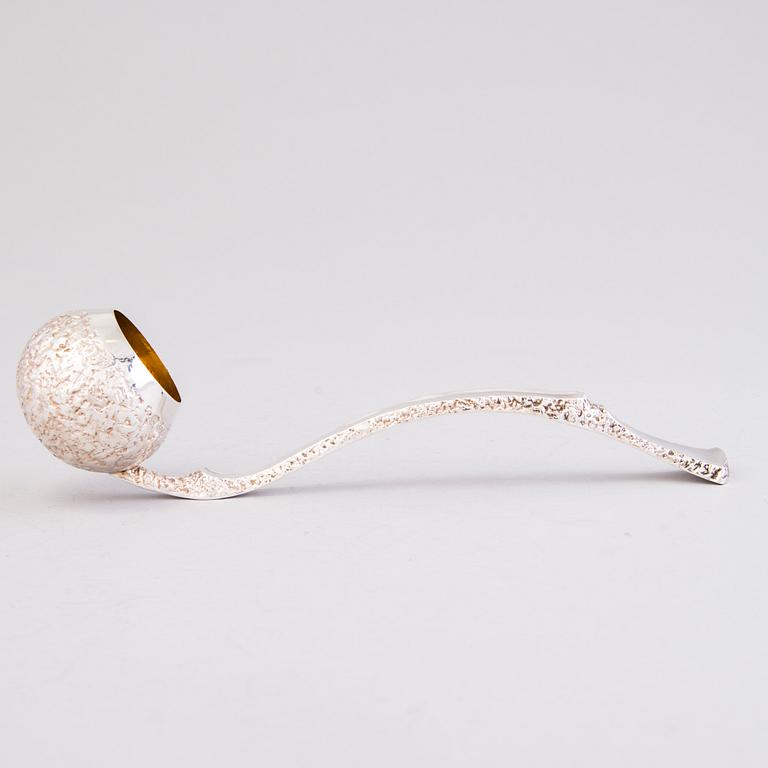 PEKKA TURTIAINEN, An 8-piece silver punch set, Helsinki 1978.