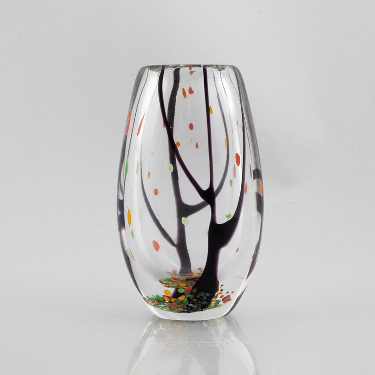 Vicke Lindstrand, a 'Höst (Autumn)' vase, Kosta, 1950's-60's.