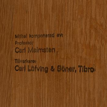 CARL MALMSTEN, soffbord, "Ovalen", för Carl Löfving & Söner, Tibro.