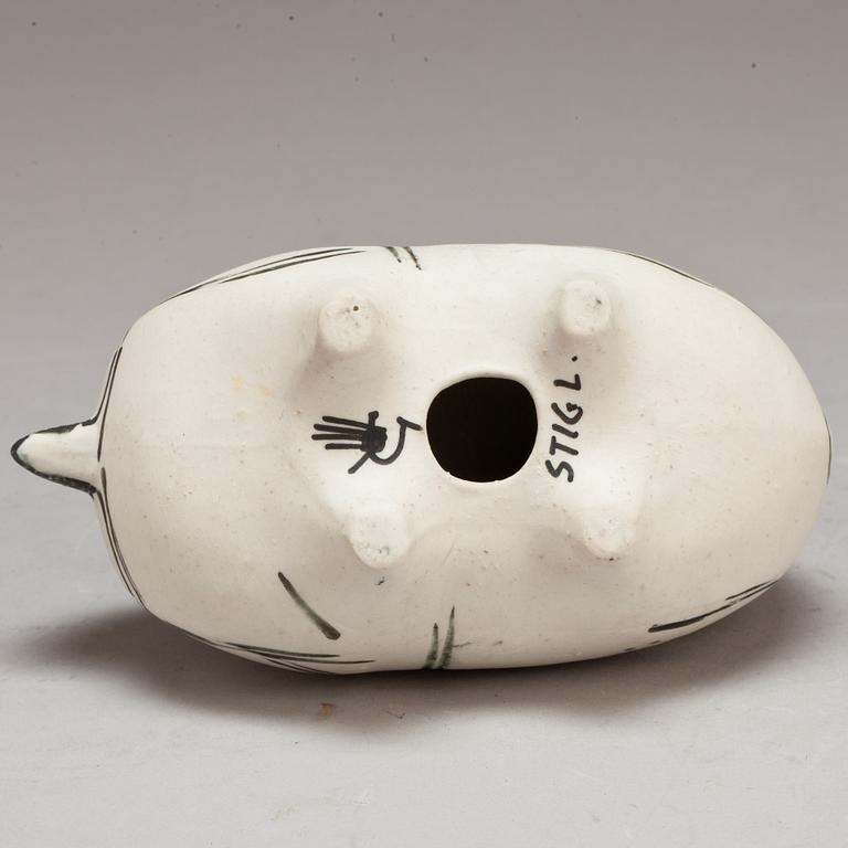 FIGURIN, stengods, "Springare". Stig Lindberg, Gustavsberg.