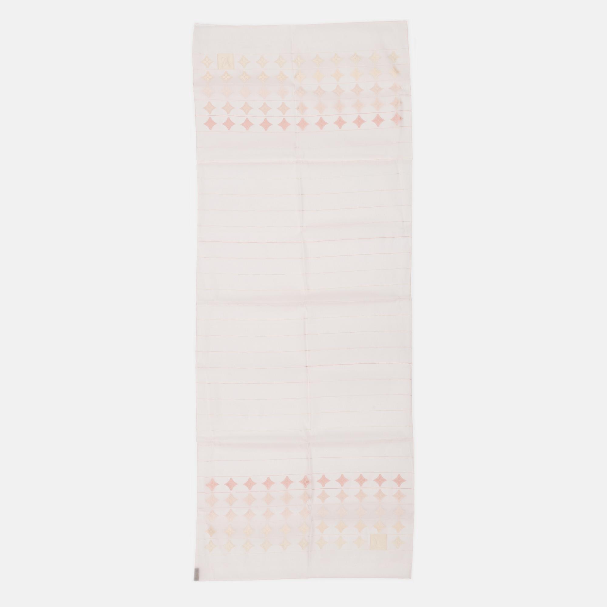 Louis Vuitton, a 'Etole Delhi Rose' silk scarf.