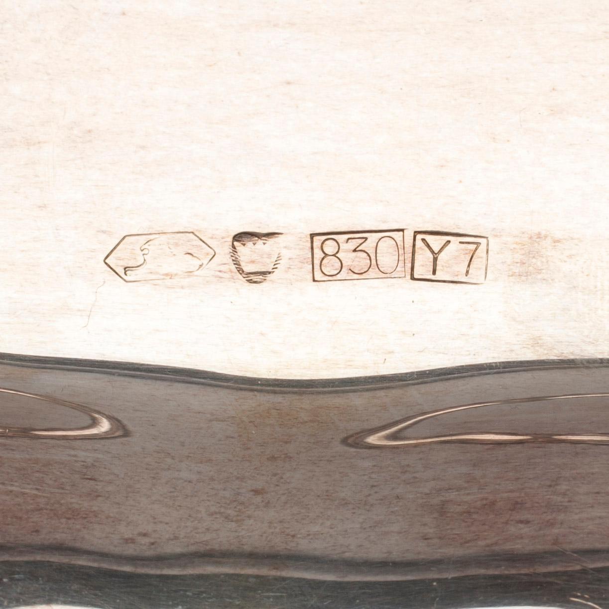 BRICKA, silver, Kultakeskus 1976. Vikt ca 1775 g.