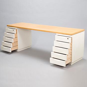 ALVAR AALTO, a late 20th century writing desk for Artek.
