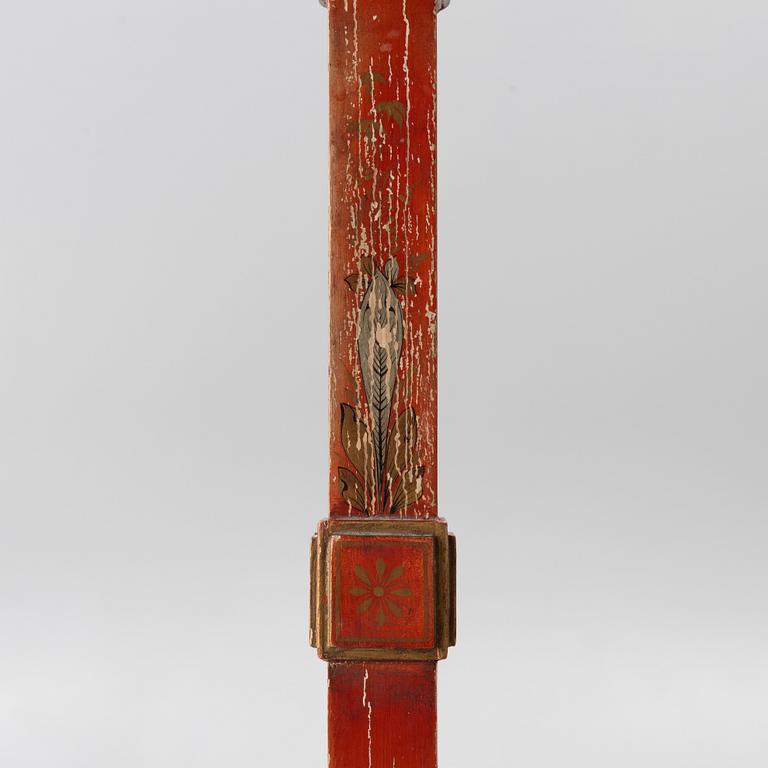A chinoiserie floor lamp, 20th century.