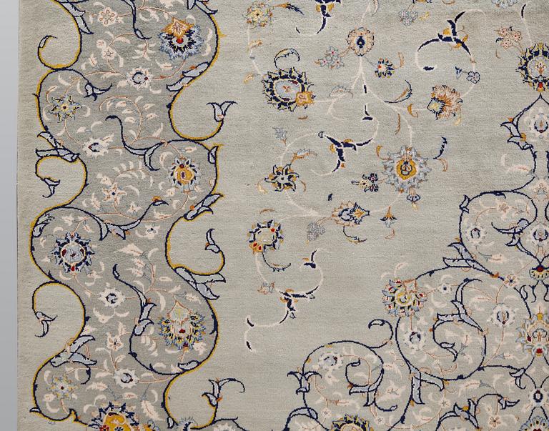 A carpet, sk Royal Kashan, ca 385 x 259 cm.