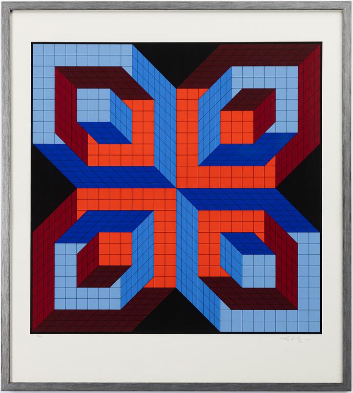 Victor Vasarely, Untitled from: "Jalons".