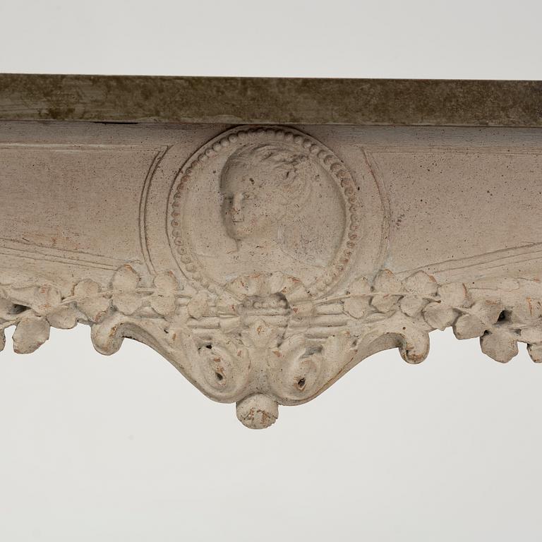 Konsolbord, ett par, Louis XVI-stil, omkring år 1900.