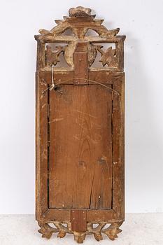 A Gustavian mirror, Sweden, around 1800.