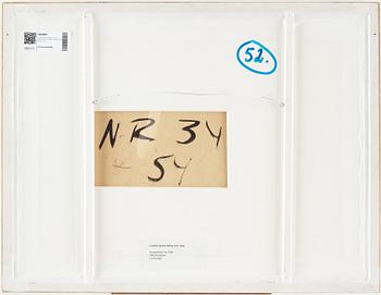 HARRY BOOSTRÖM, Oil on paper-panel, signed. Dated -54 verso.