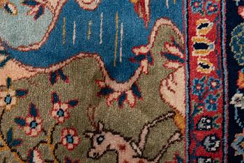 Carpet, oriental, 185 x 135 cm.