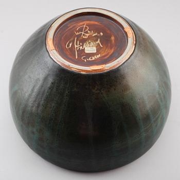 SKÅL, stengods, Carl Harry Stålhane, Rörstrand, daterad -60.