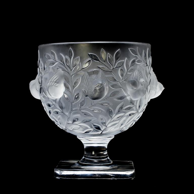 VAS, glas, "Elisabeth", Lalique, Frankrike, 1900-tal.