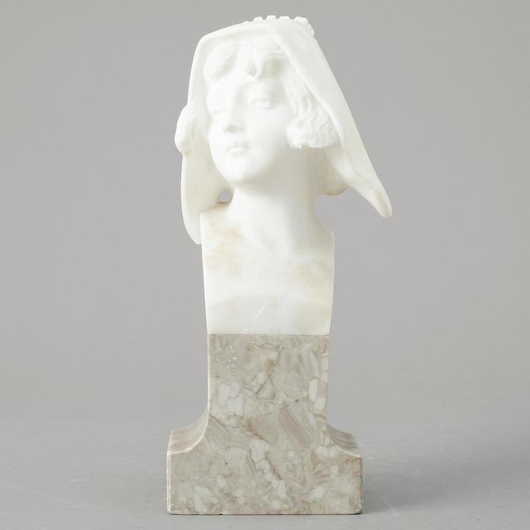 BYST, alabaster, 1900-talets första hälft.