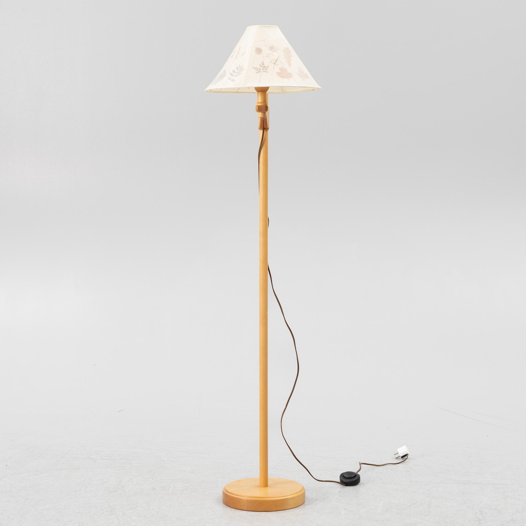 Carl Malmsten, golvlampa, "Staken".