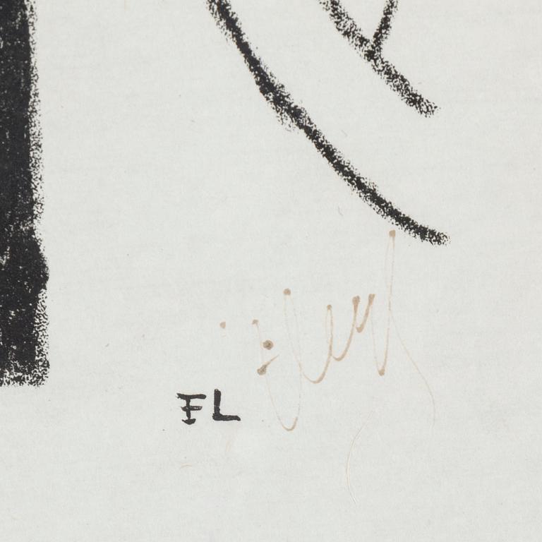 FERNAND LÉGER, lithograph, signed.