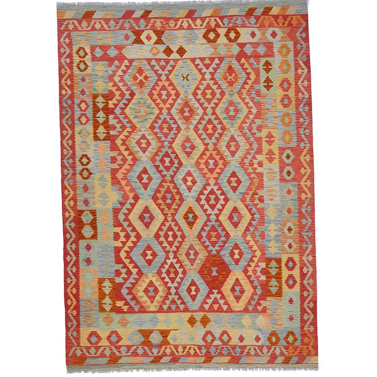 Matta, kelim, ca 249 x 174 cm.