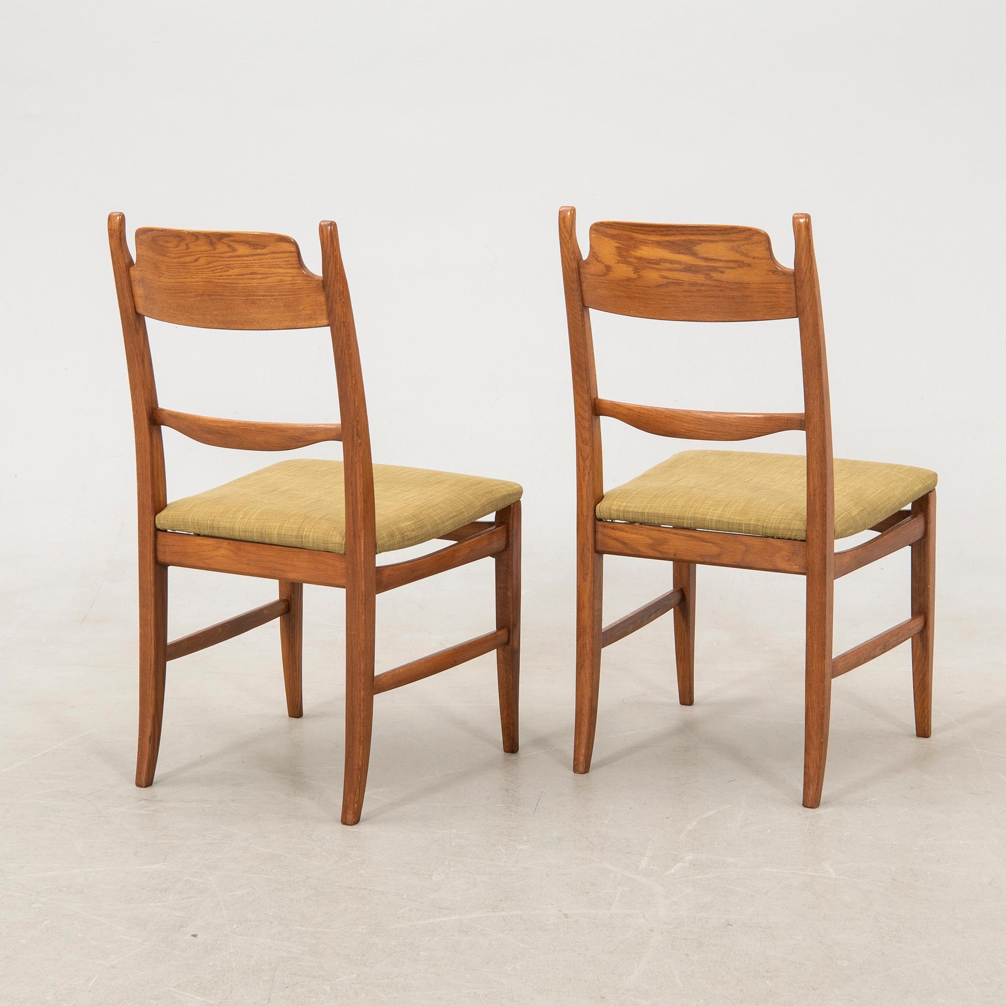 Carl Malmsten, chairs "Calmare Nyckel" 6 pcs, Åfors furniture factory, later part of the 20th century.