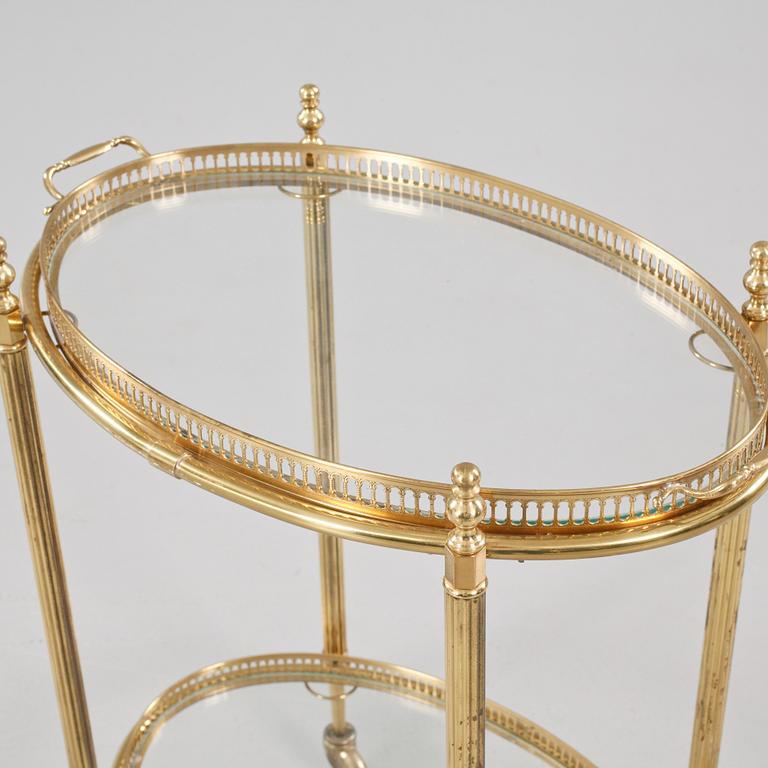 A serving trolley form the second half of the 20th century.