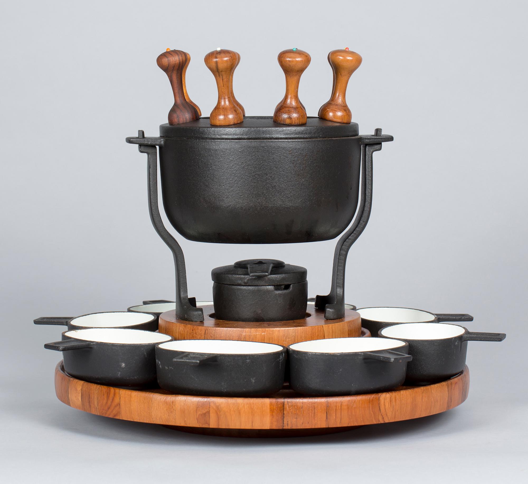 FONDUESET, Digsmed, Danmark, 1900-talets andra hälft.