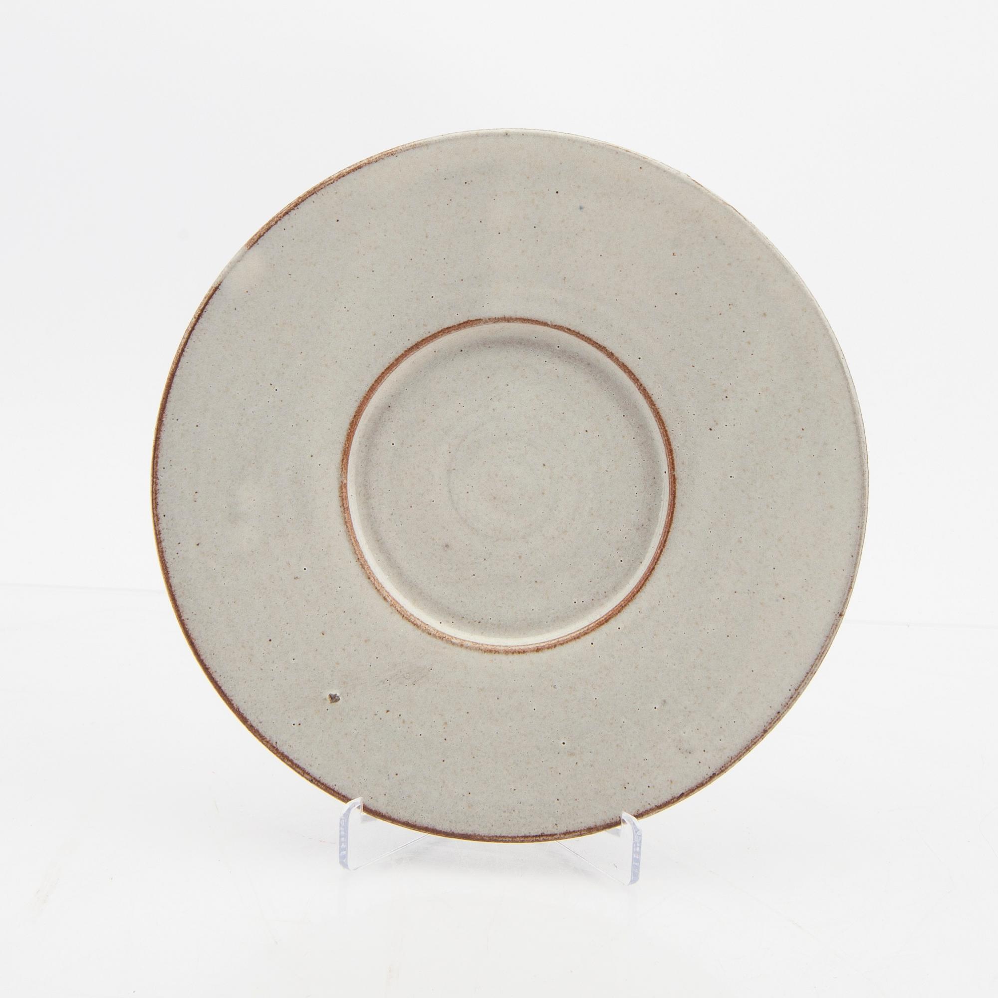 Signe Persson-Melin, a set of nine pcs of dinner service 1950s own production.