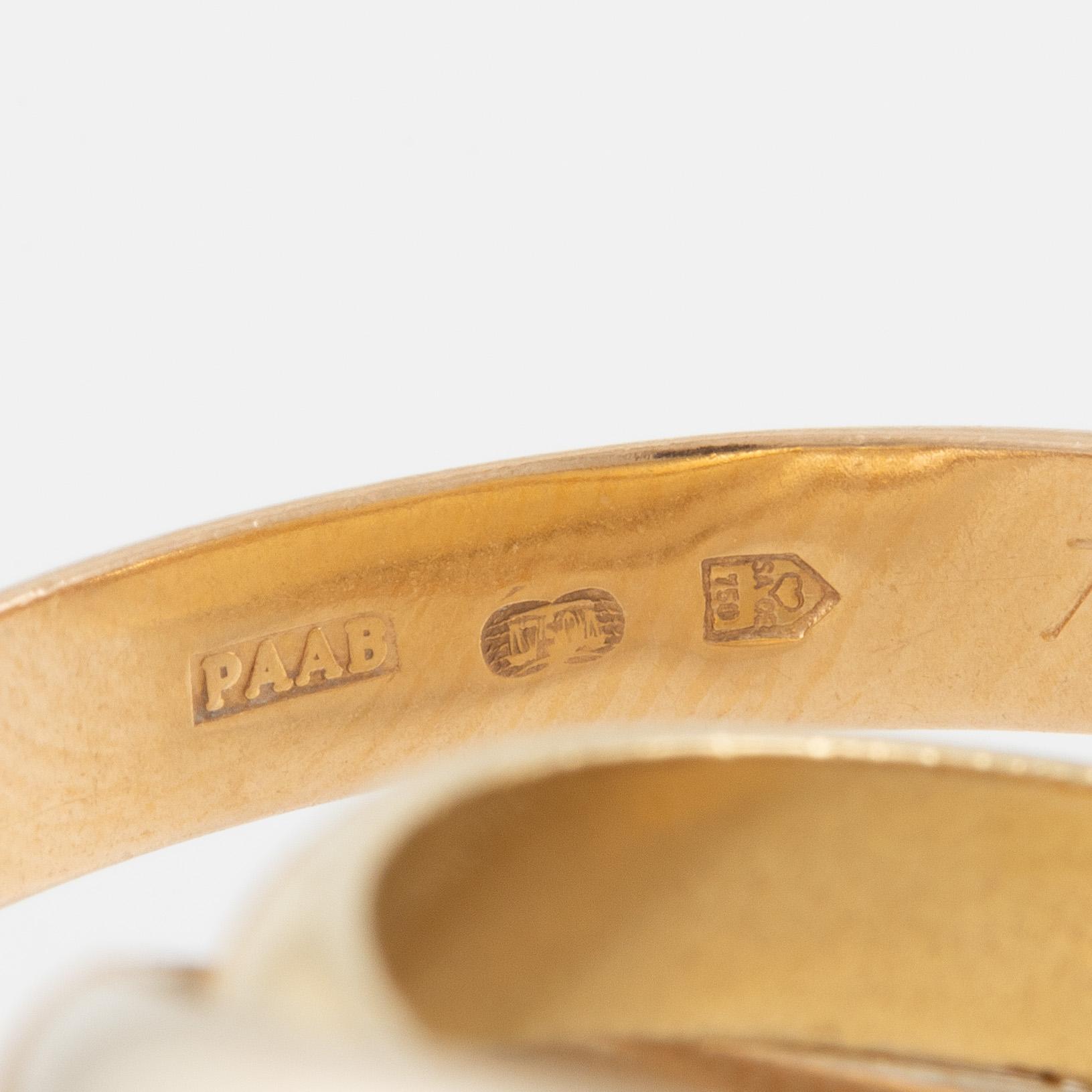 Cartier ring "Trinity" 18K guld.