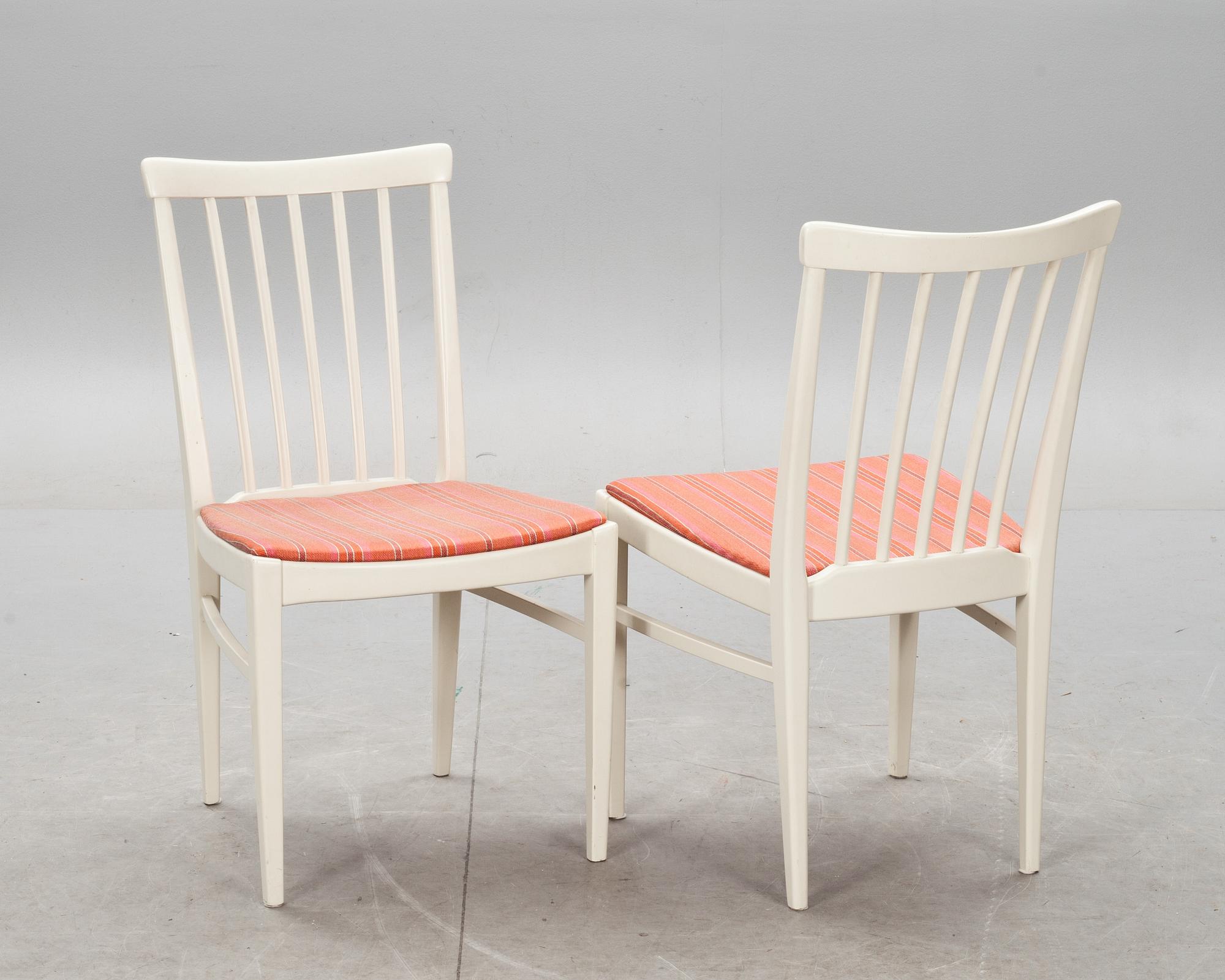 MATSALSMÖBLEMANG, 7 delar, "Herrgården", Carl Malmsten, Åfors möbelfabrik/Bodafors.