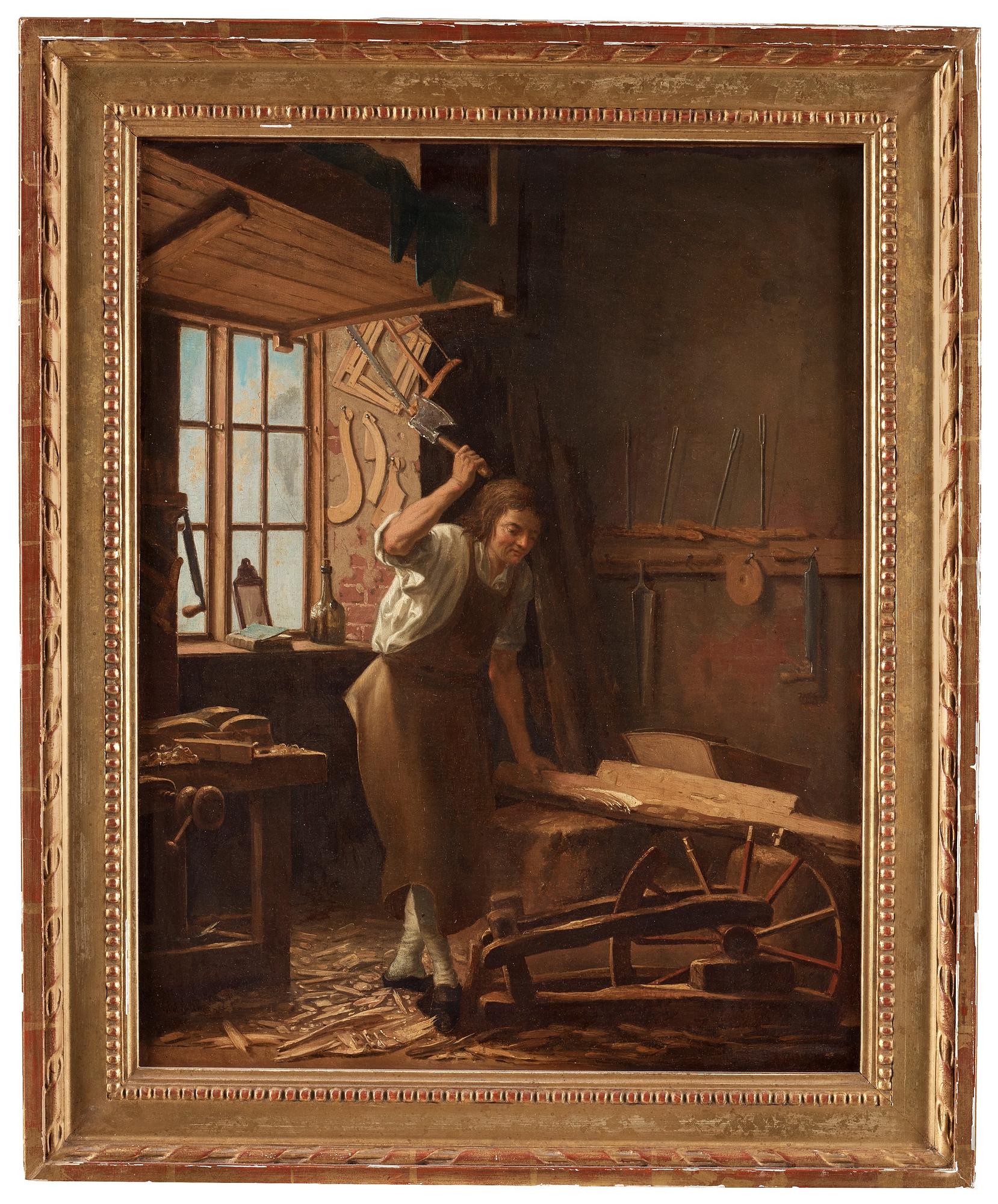 Pehr Hilleström, "Wagnmakare".