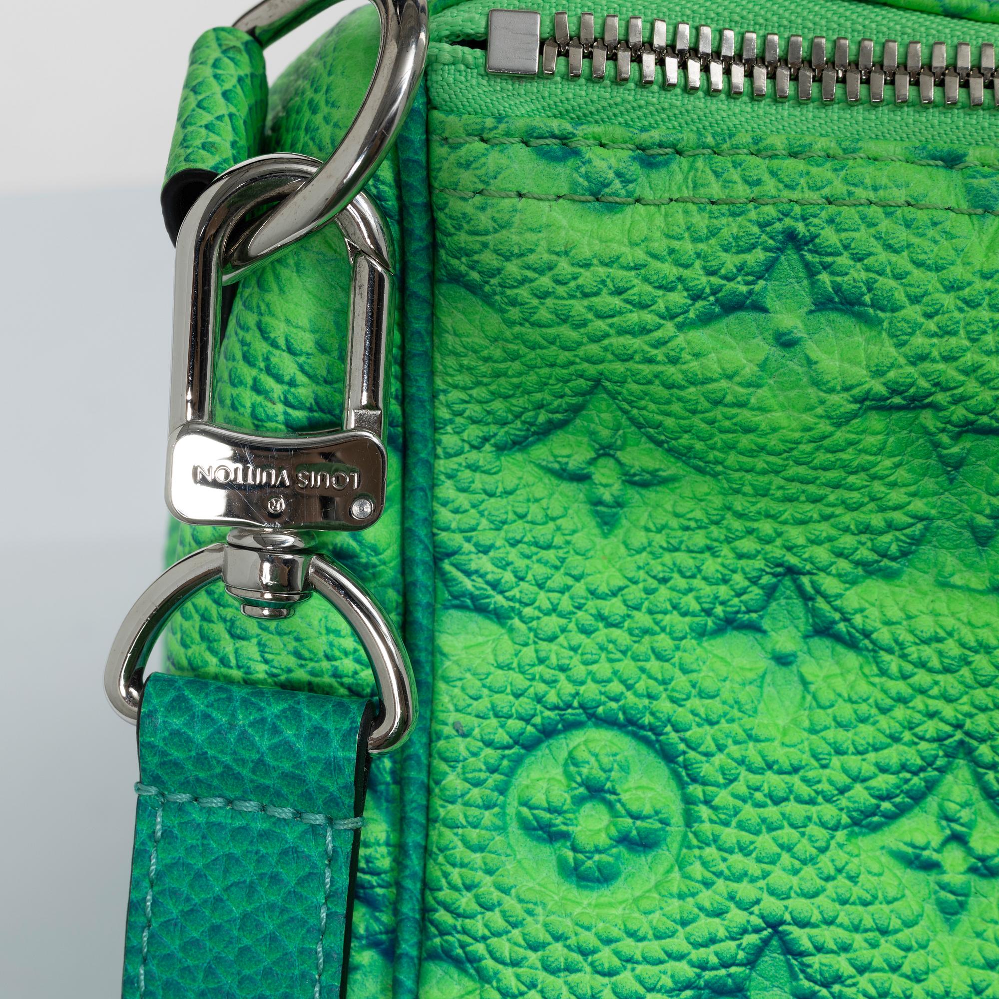 Louis Vuitton, Virgil Abloh, Keepall 50B weekend bag, "Keepall Taurillon Illusion", 2022.