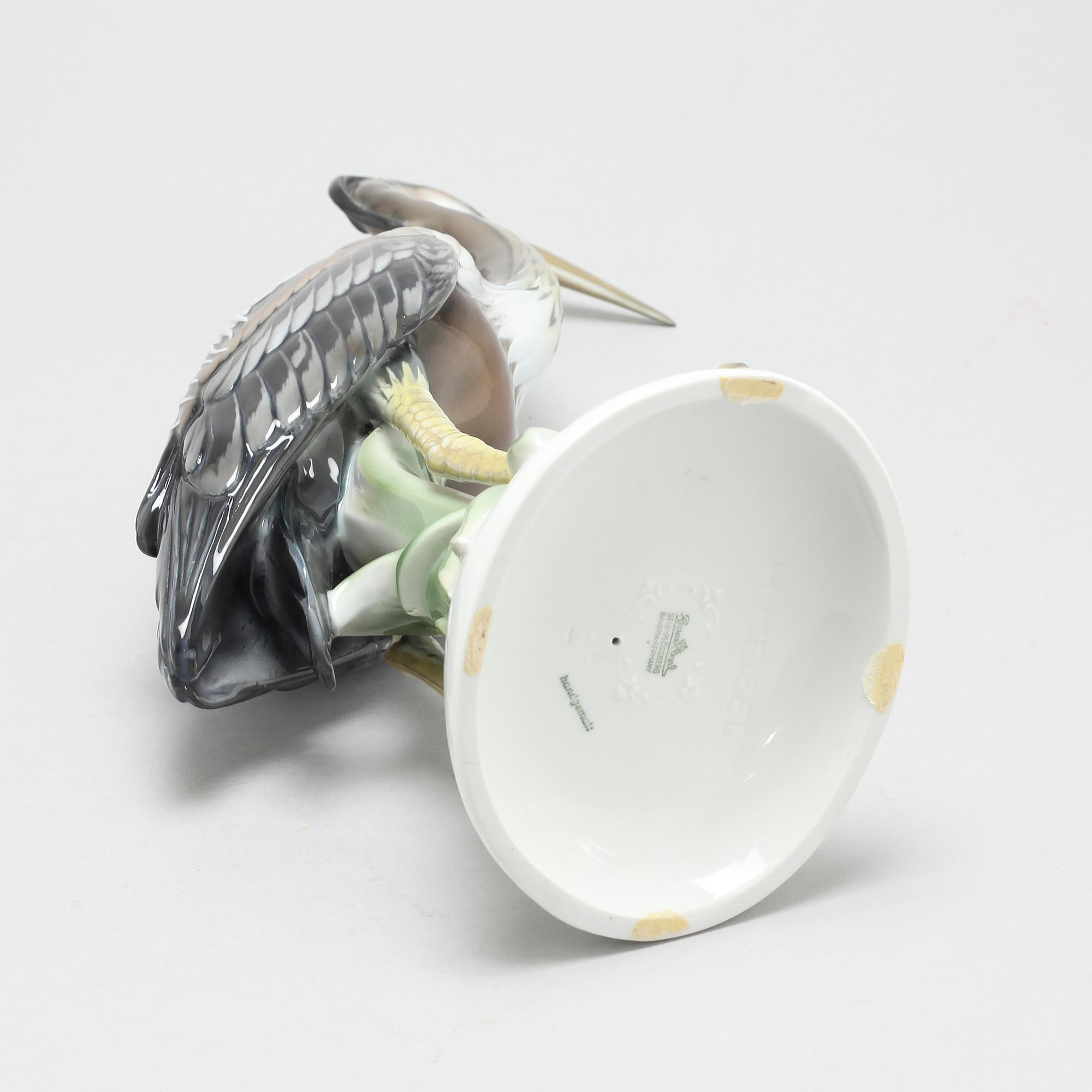 A porcelain figurine by Hugo Meisel for Rosenthal, 20th century.