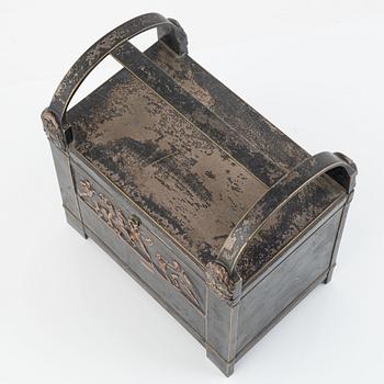 Jewellery box, WMF (Württembergische Metallwarenfabrik), circa 1910.