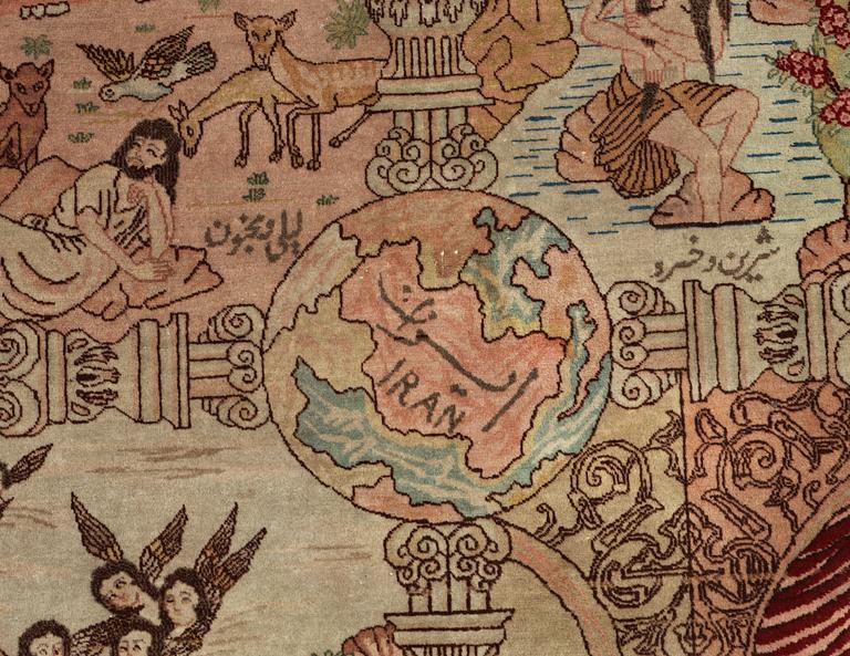 MATTA. Täbris Figural. 232 x 168,5 cm.