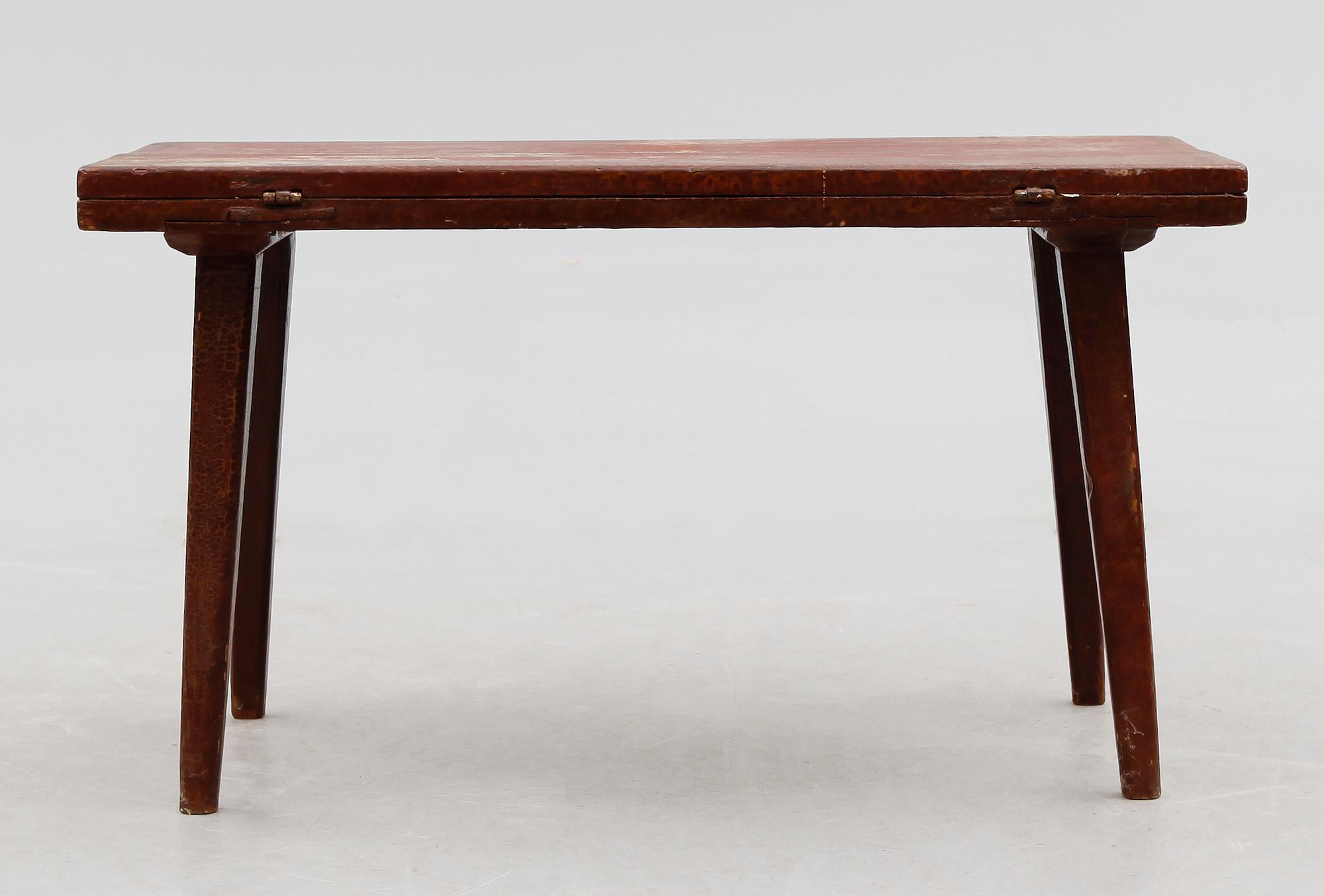 BÄNK/BORD, allmoge, 1800-talets mitt.